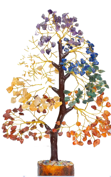 Illustrazione Albero 7 Chakra