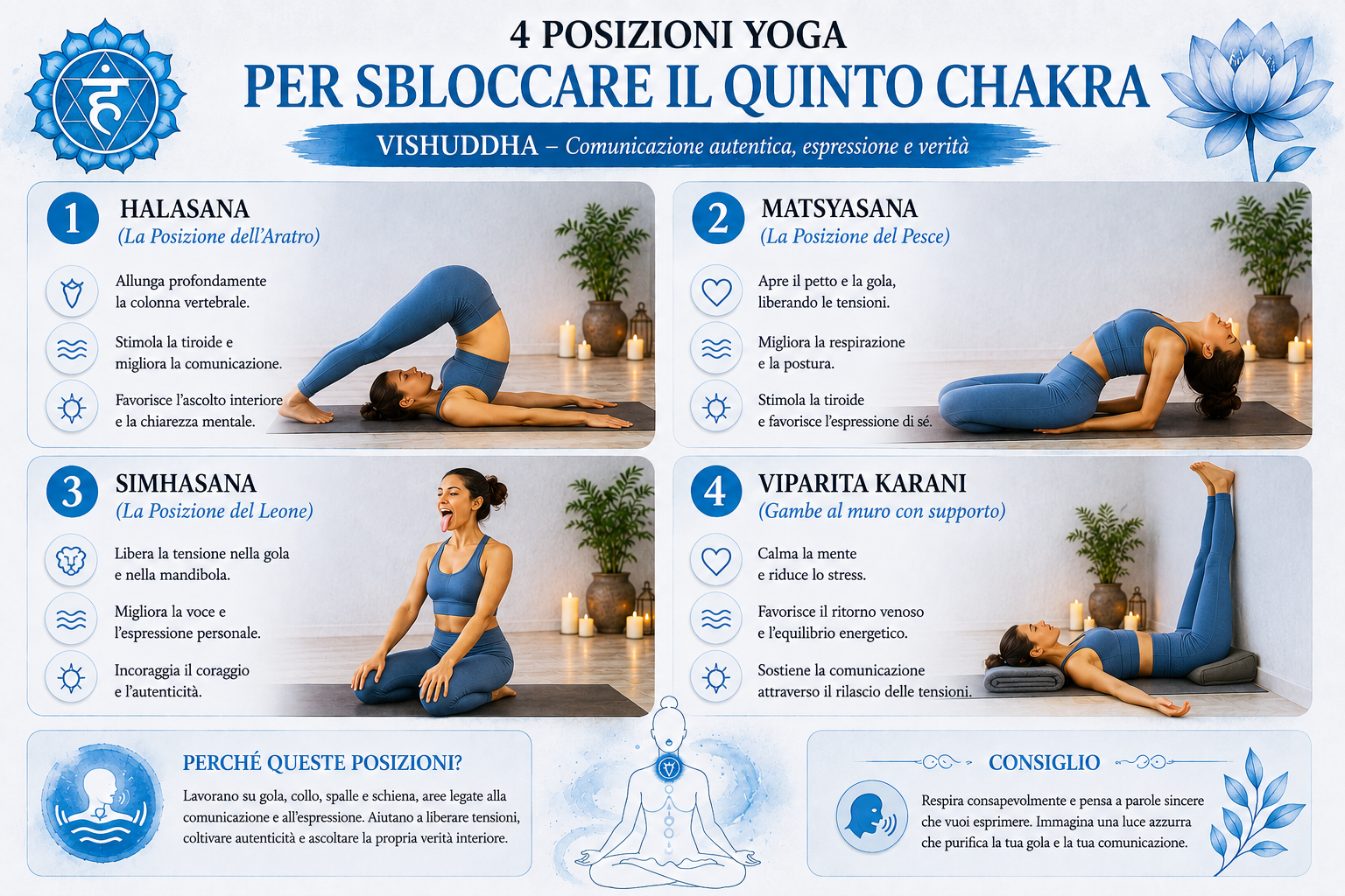 VISHUDDHA – Comunicazione autentica, espressione, ascolto e verità.